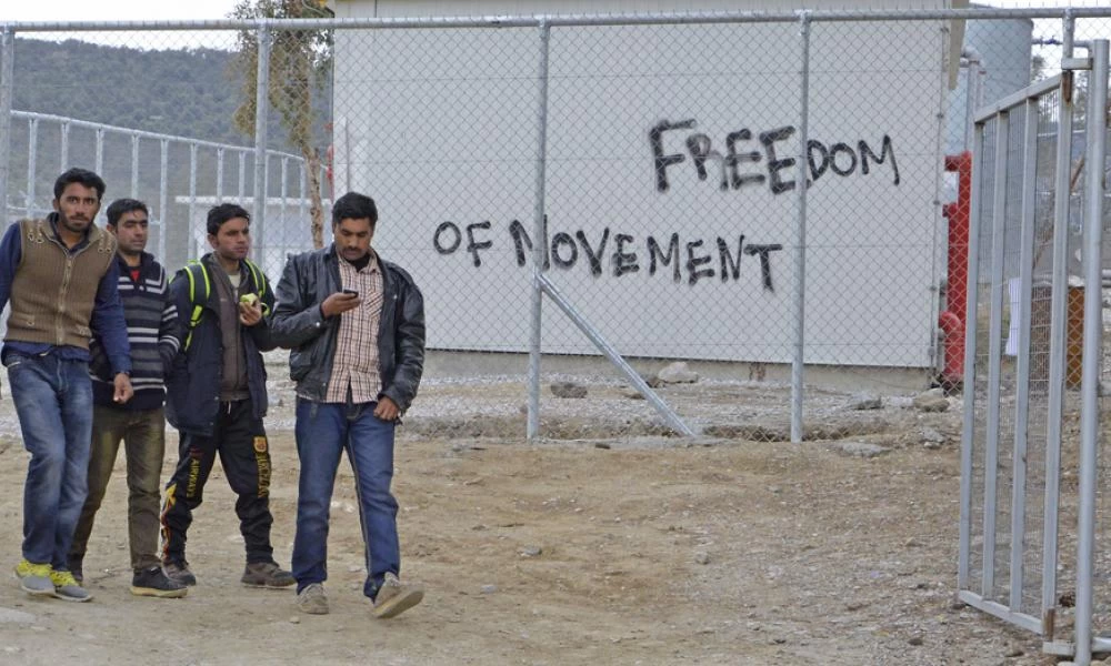 Πέντε χρόνια φυλακή σε δύο Αφγανούς για φωτιά στη Μόρια